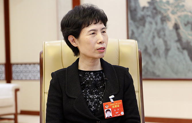 全國政協(xié)委員、中國貿(mào)促會會長高燕：推動全方位對外開放 促進外貿(mào)穩(wěn)中提質(zhì)